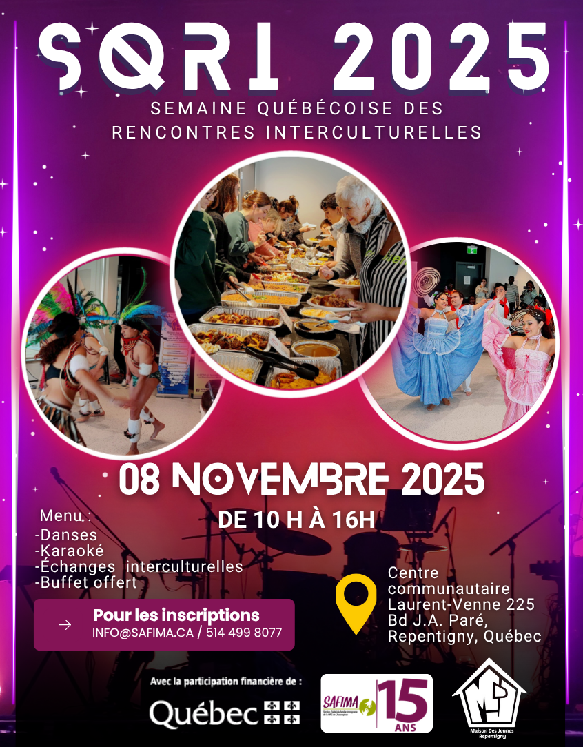 SEMAINE QUÉBÉCOISE DES RENCONTRES INTERCULTURELLES 2025