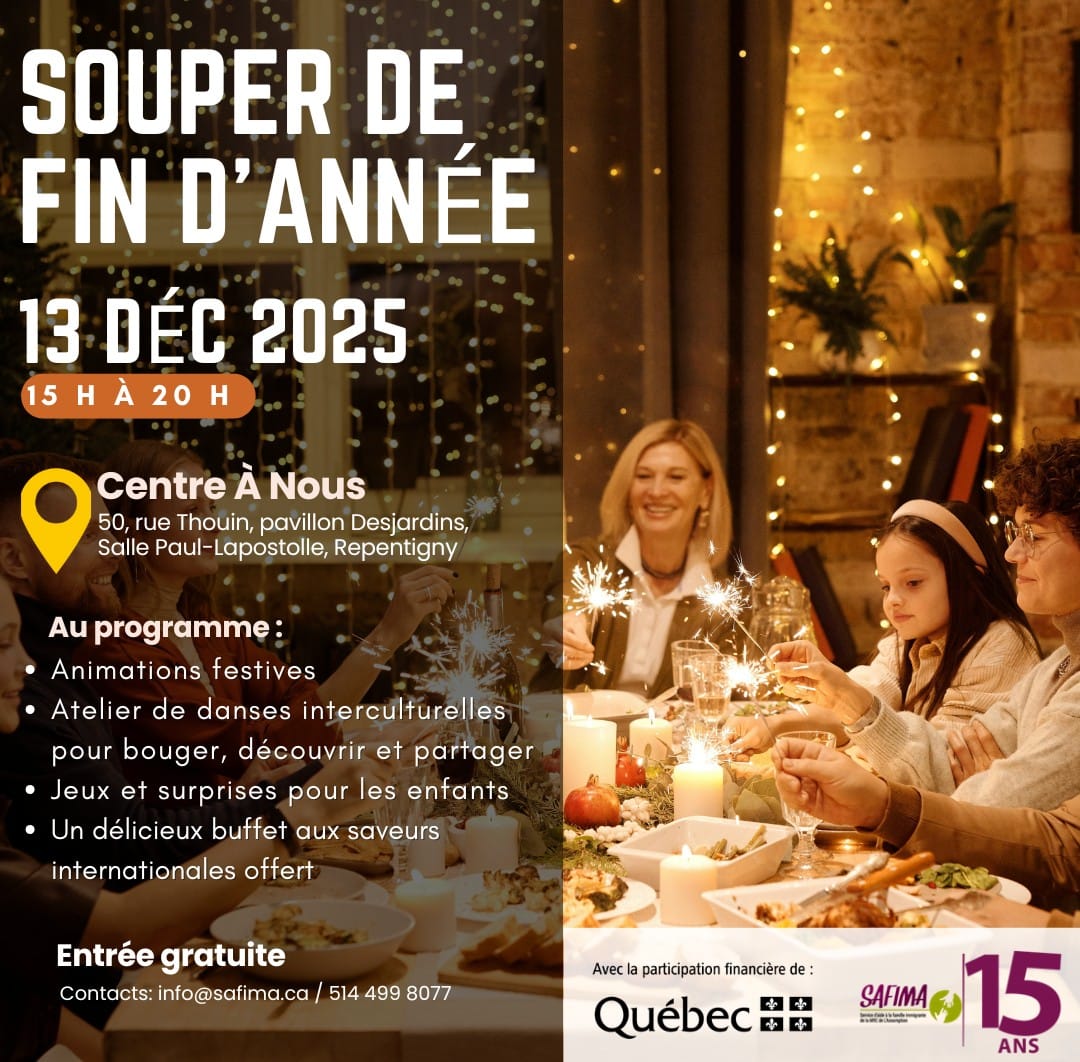 SOUPER DE FIN D'ANNÉE 2025