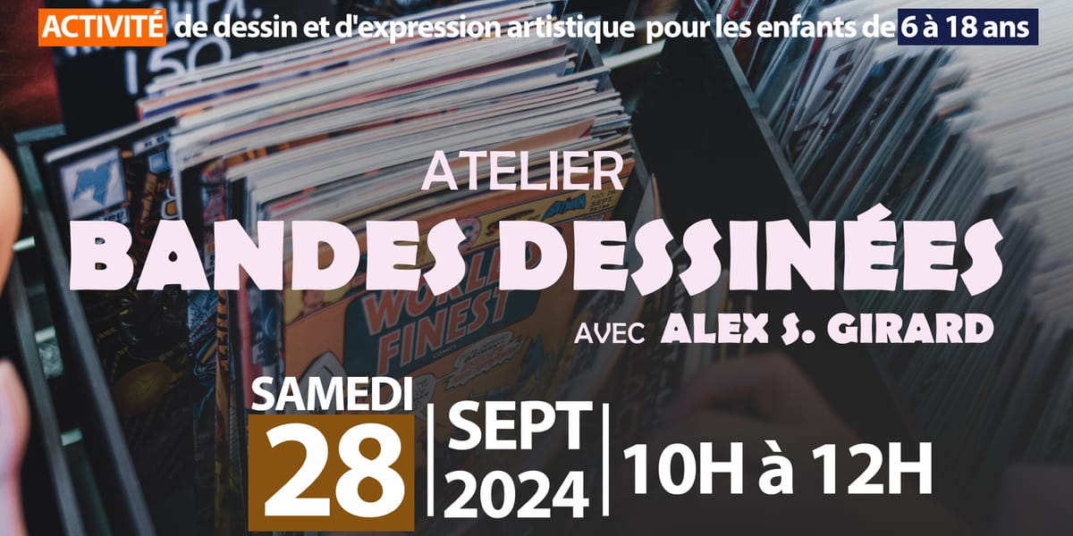 ATELIER BANDES DESSINÉES