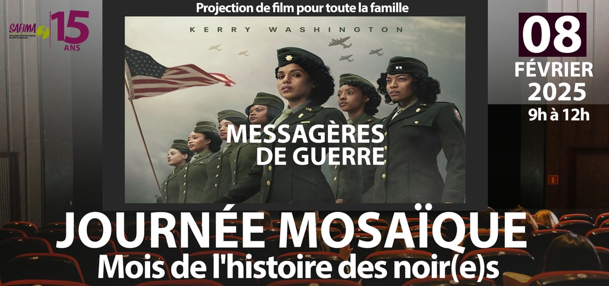 PROJECTION DU FILM ''MESSAGÈRES DE GUERRE''