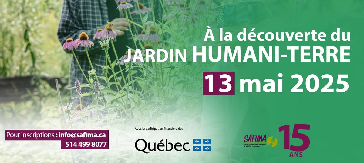 VISITE AU JARDIN HUMANI-TERRE