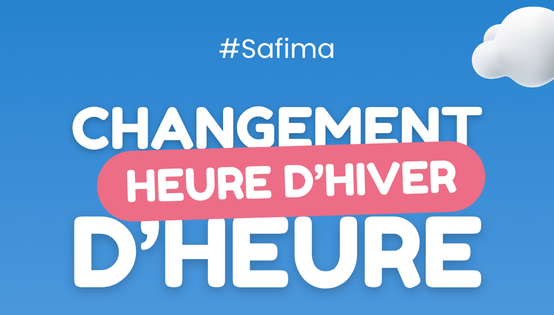 RAPPEL CHANGEMENT D'HEURE