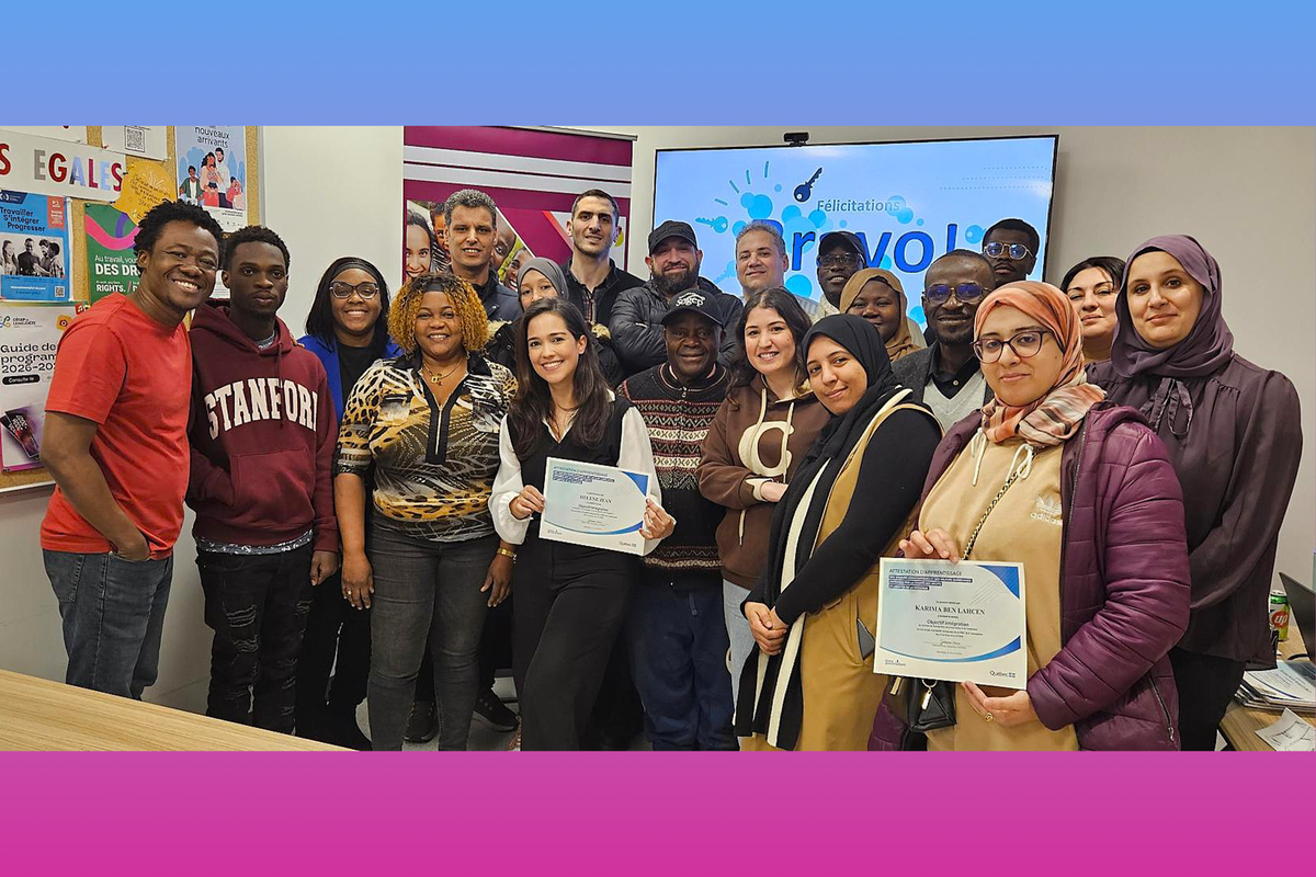 SESSION OBJECTIF INTÉGRATION DU 13 AU 16 AVRIL 2026 (PRÉSENTIEL)