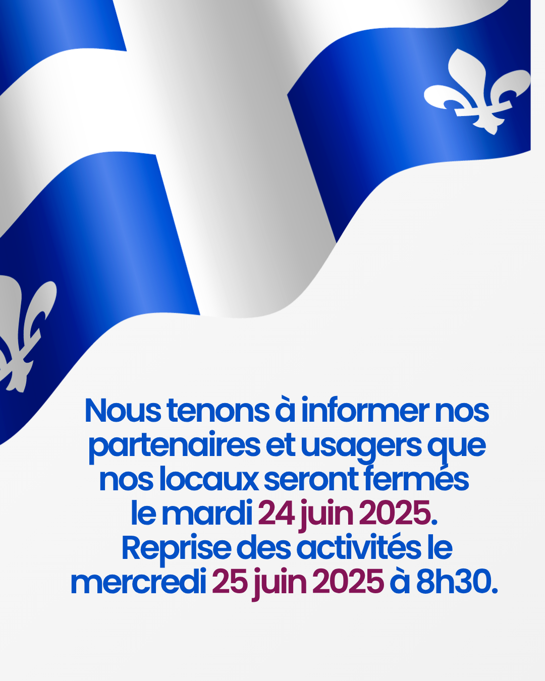 SAFIMA FERMÉ LE 24 JUIN 2025
