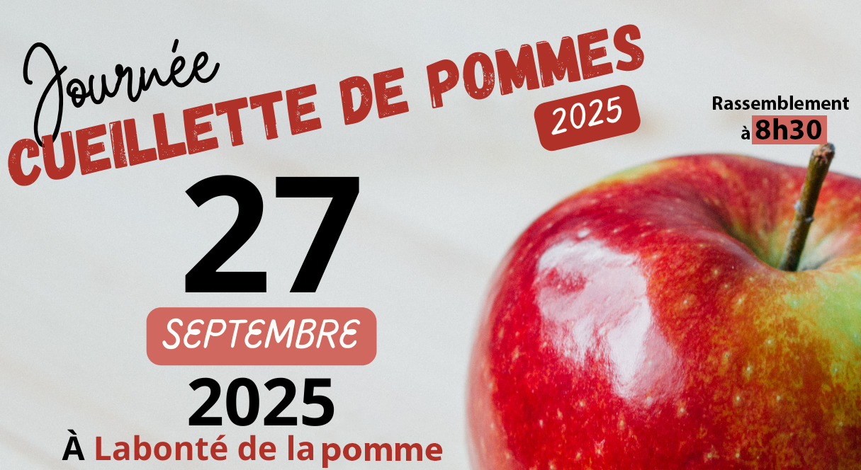 CUEILLETTE DE POMMES 2025