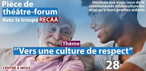 PIÈCE DE THEÂTRE-FORUM AVEC LA TROUPE RECAA
