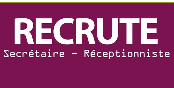 Le SAFIMA recrute un secrétaire réceptionniste (en remplacement de congé de maternité de 12 mois)