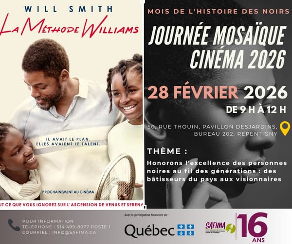 JOURNÉE MOSAÏQUE CINEMA: MOIS DE L'HISTOIRE DES NOIR.E.S